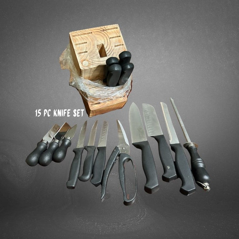 15 pcs Knife Set